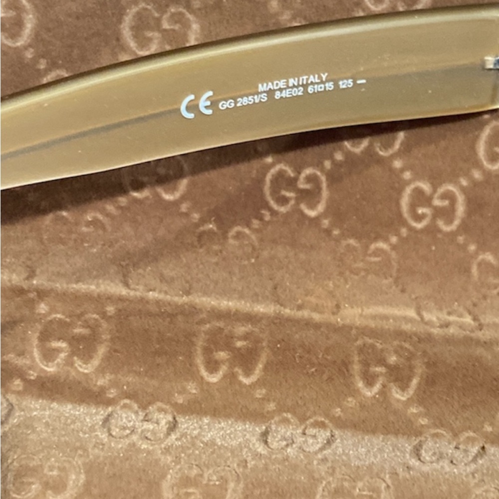 Gucci Brown Gradient Sunglasses - Picture 4 of 6